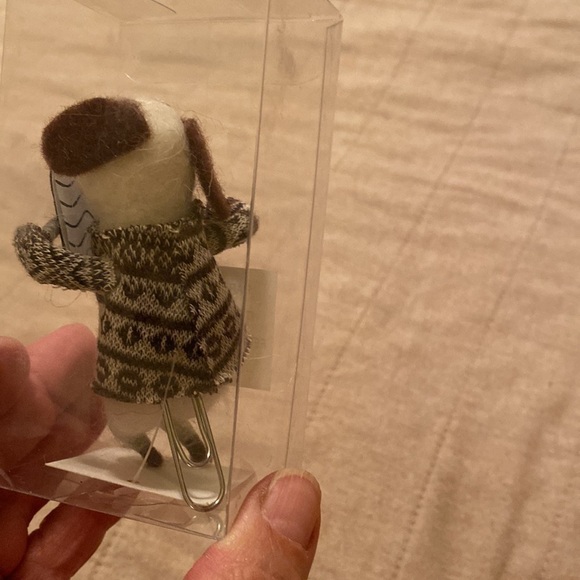 ADORABLE Felted Dog Bookmark - Picture 3 of 4